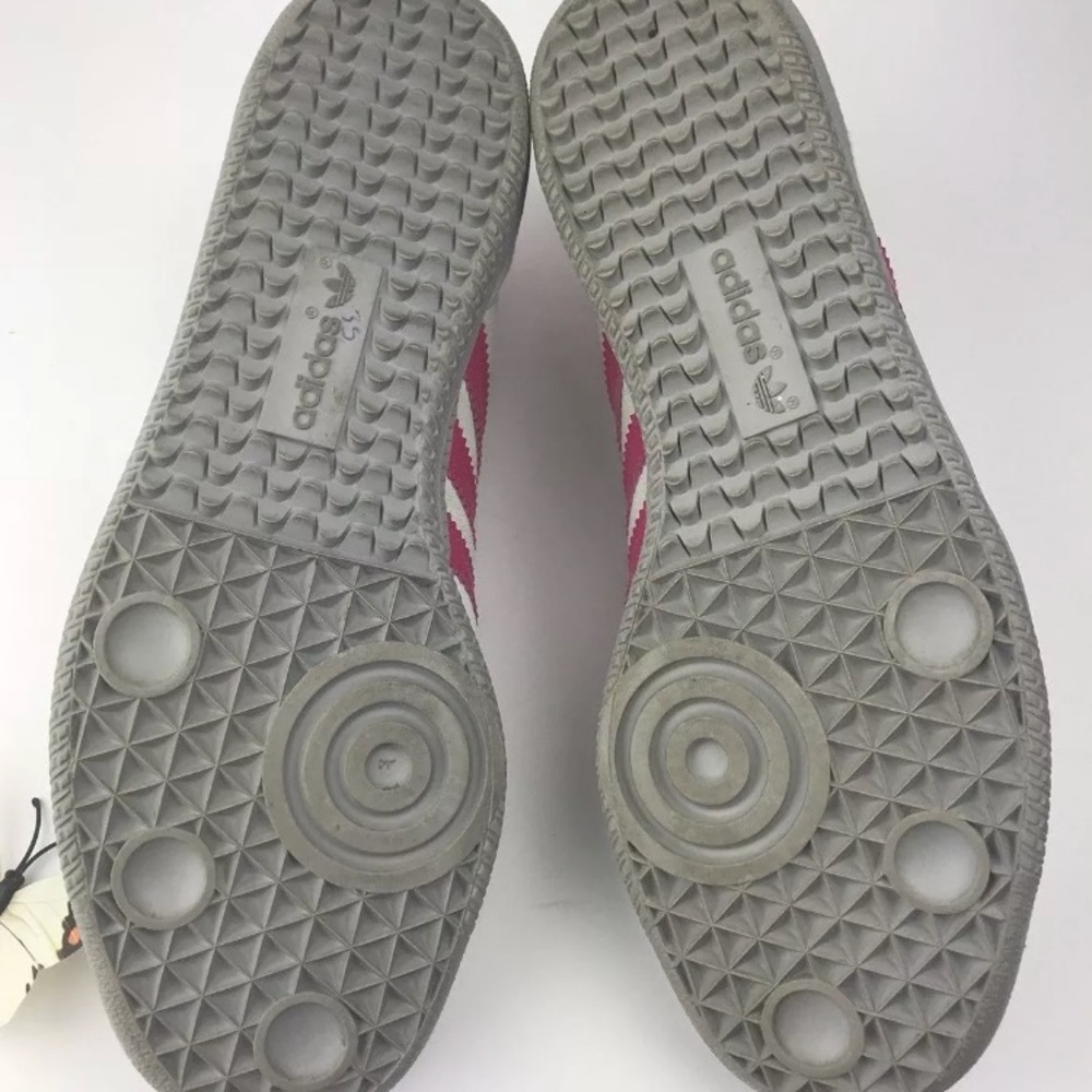 ✨Sold✨Adidas Samba Women’s Grey Pink Sz 8.5 - Picture 6 of 6